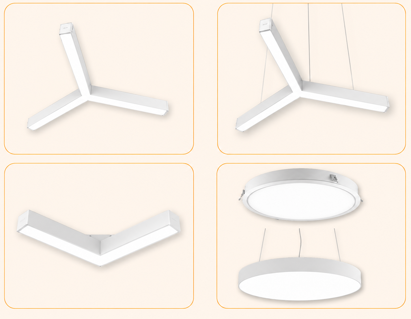 Havells Destello Suspended Direct-Indirect LED Luminaire view 2