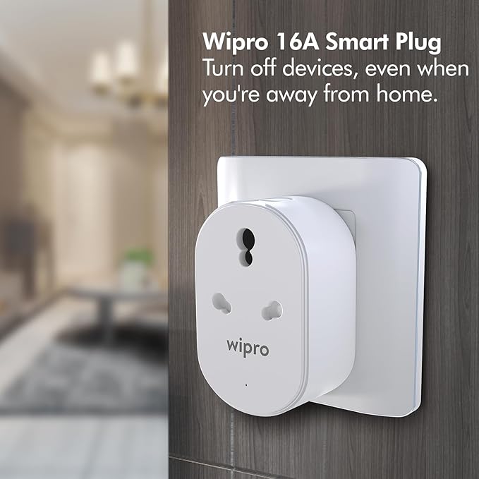 Wipro 16A Wi-Fi Smart Plug view 3
