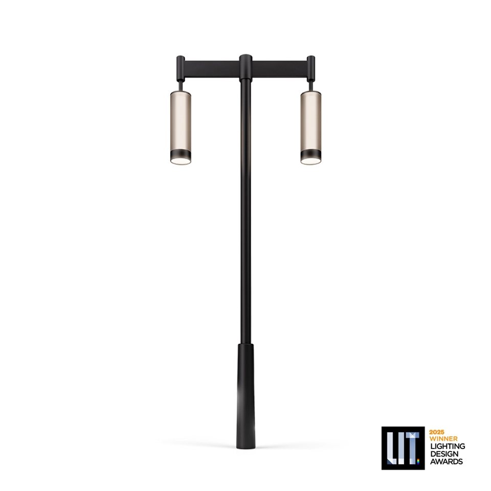 Jaquar LED KUJO Pole Triple Arm Light 3×30W view 2