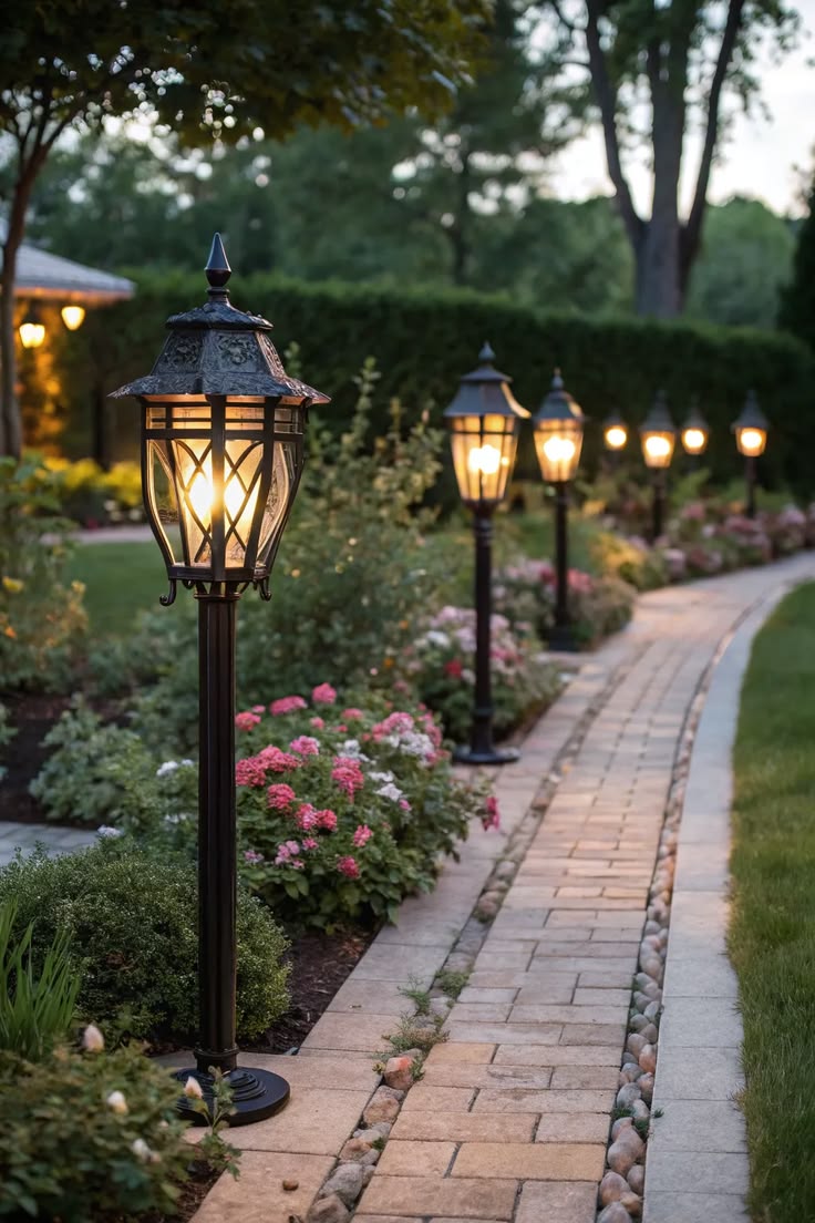 Outdoor Garden Bollard Light view 2