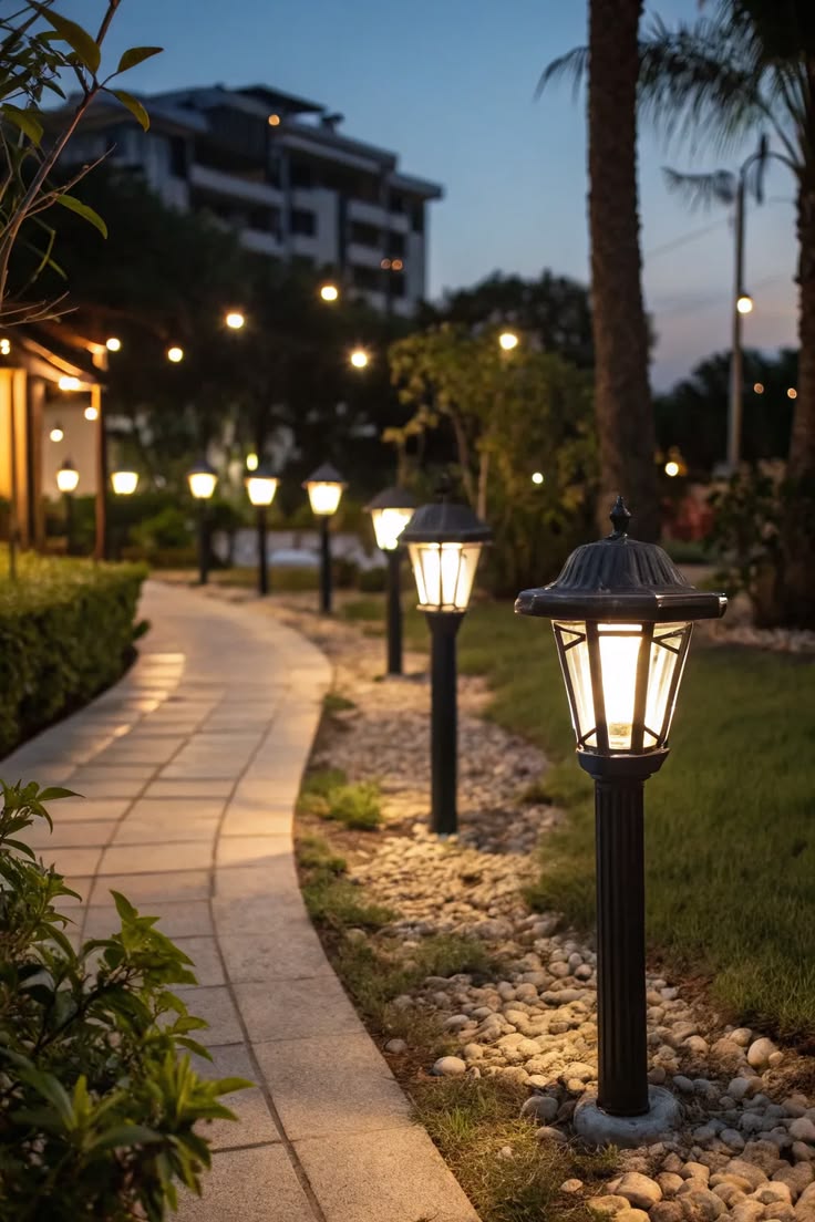 Outdoor Garden Bollard Light